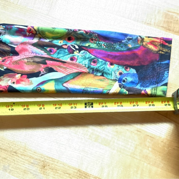 Adidas Originals Trefoil Track Suit Tropical Bird Print Jacket Pants Small OG - Picture 9 of 16